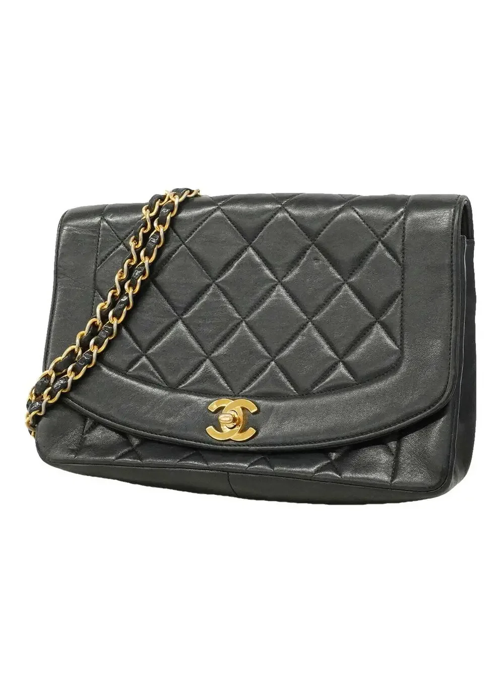 Chanel Vintage Diana Flap Bag Quilted #343153C34B
